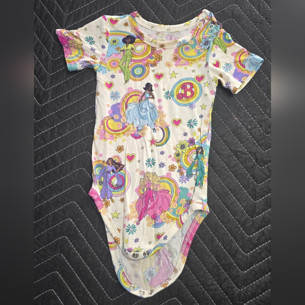Posh Peanut Barbie Multicolor Princess Bodysuit